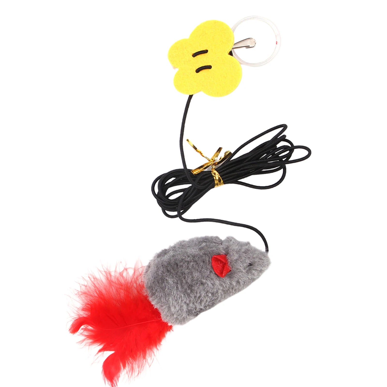 Door Hanging Plush Mouse Cat Toy