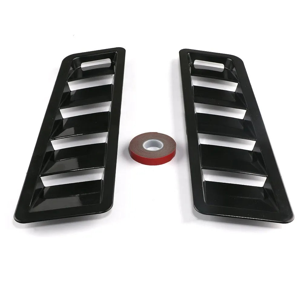 2Pcs Universal Car Hood Scoop Trim