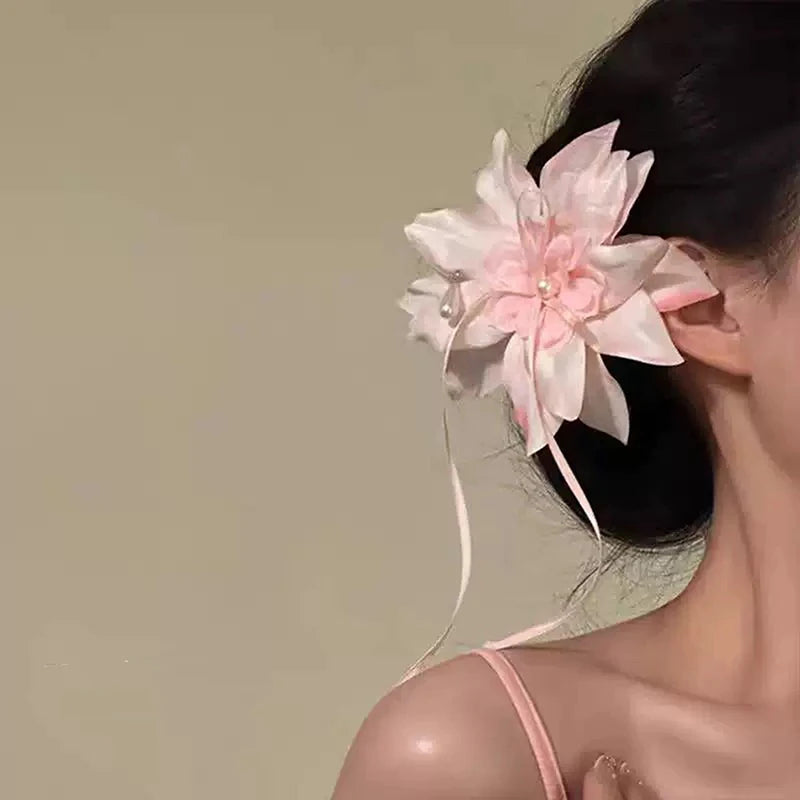 Boho Flower Hair Clips for Women Girls