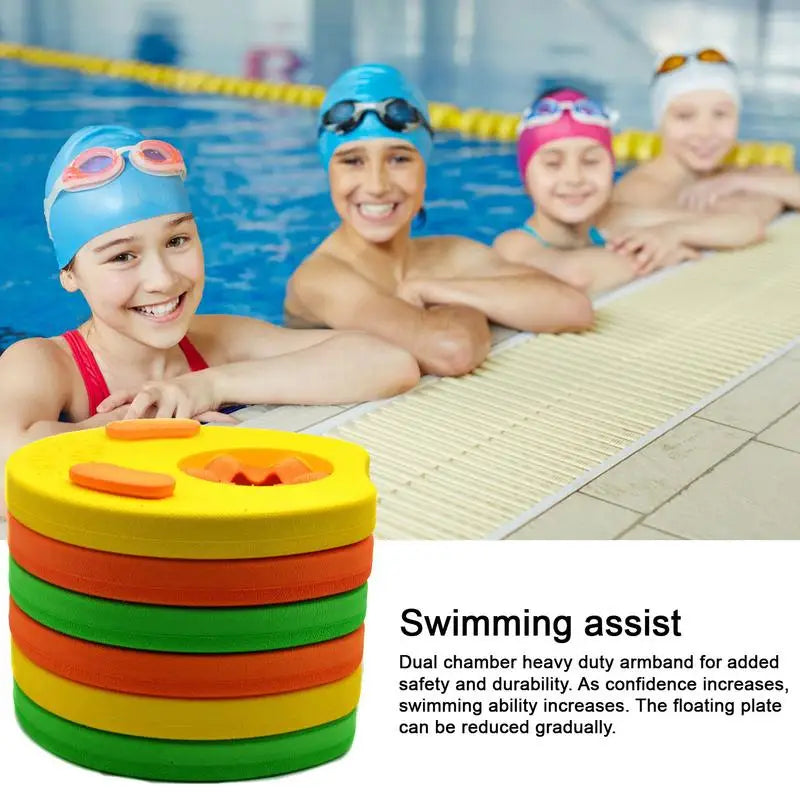6-teiliges Schwimmflügel-Set für Kinder