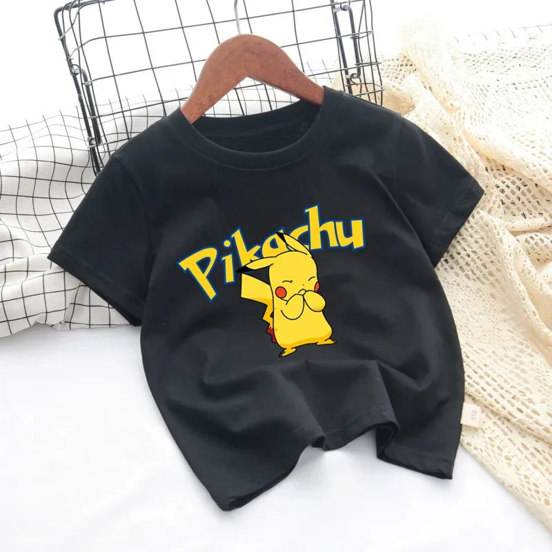 Pikachu Kids & Adult Cartoon T-Shirt