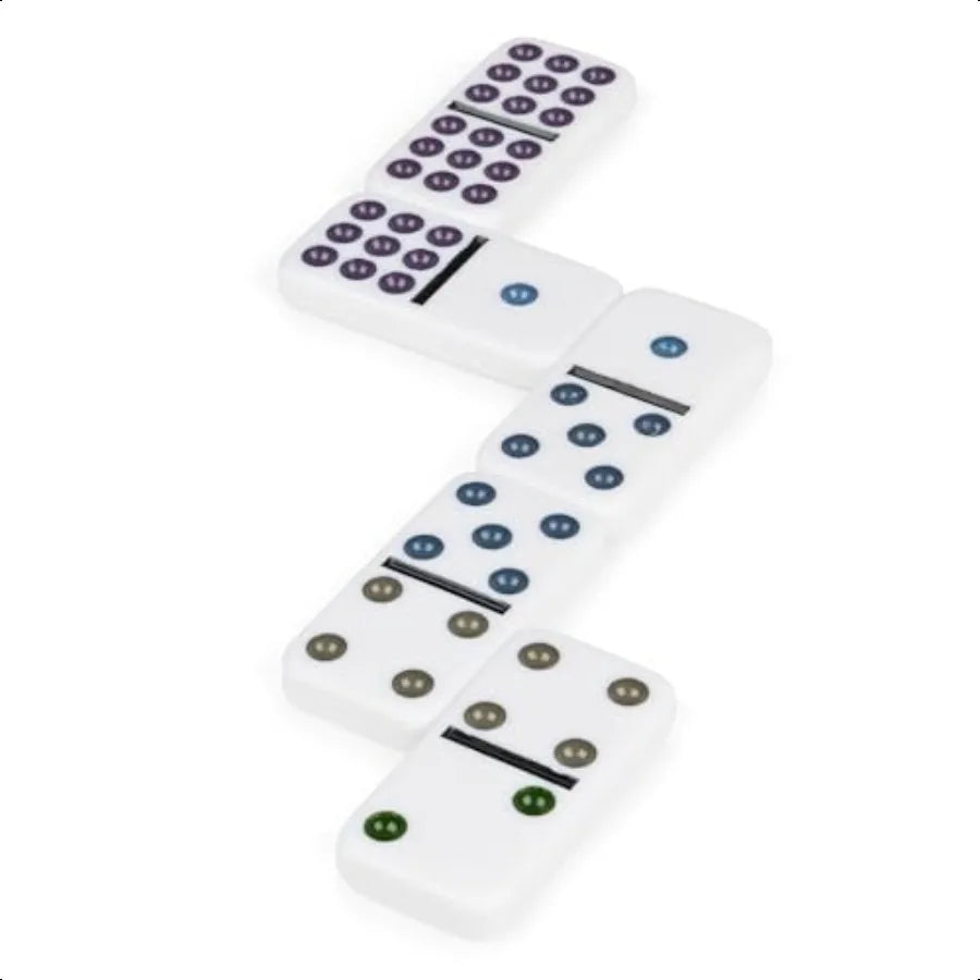 Cardinal Double Nine Dominoes Set Tin