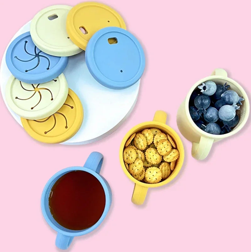Silicone Baby Feeding Set with Suction