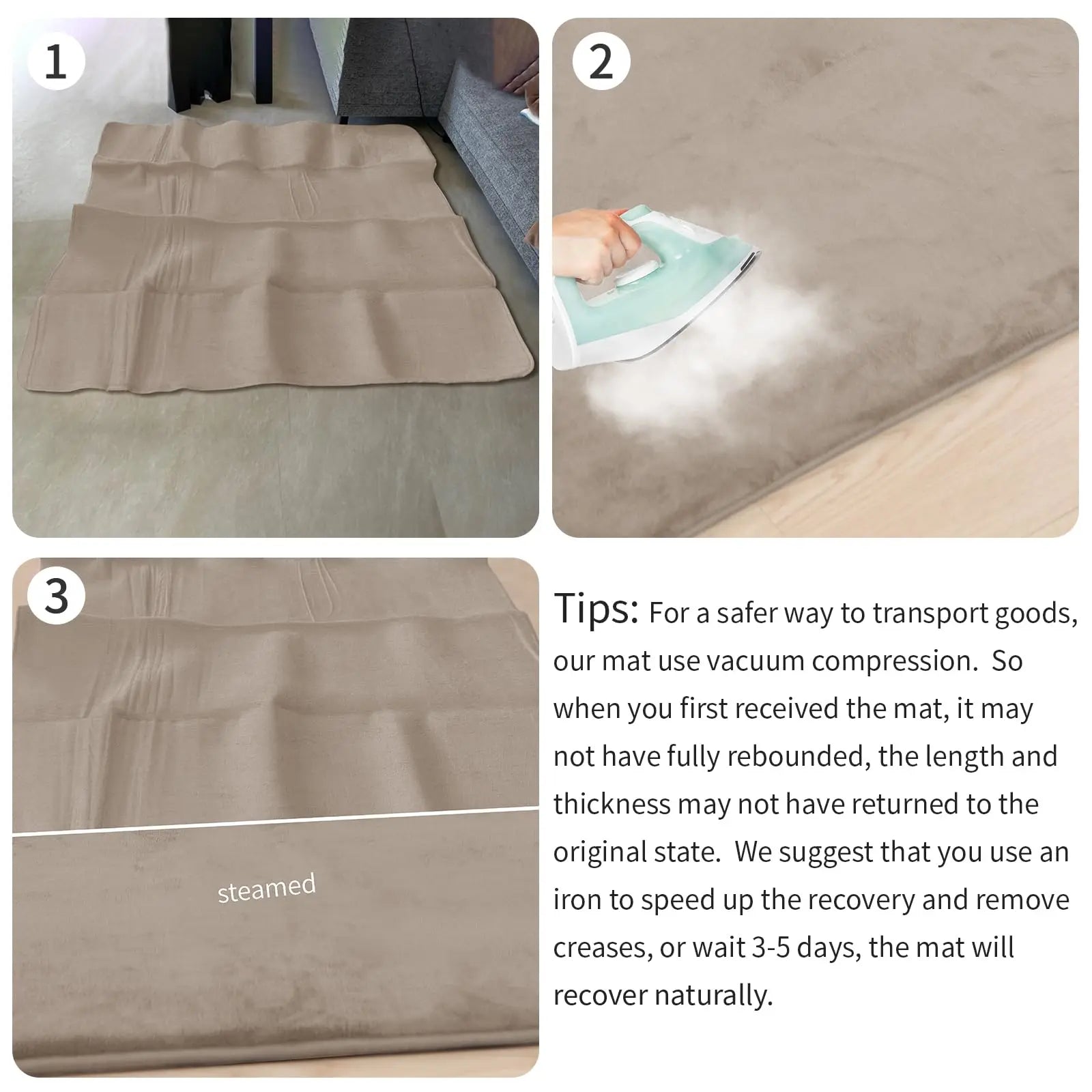 Large Non-Slip Thick Foam Baby Play Mat