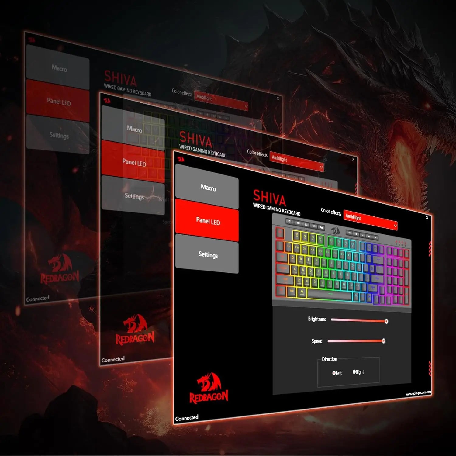 Redragon K515 Shiva RGB-Gaming-Tastatur