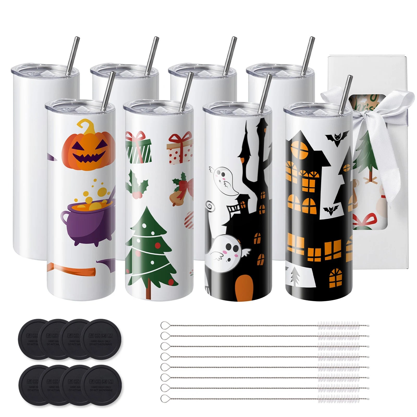 Bulk Sublimation Tumblers Stainless Set