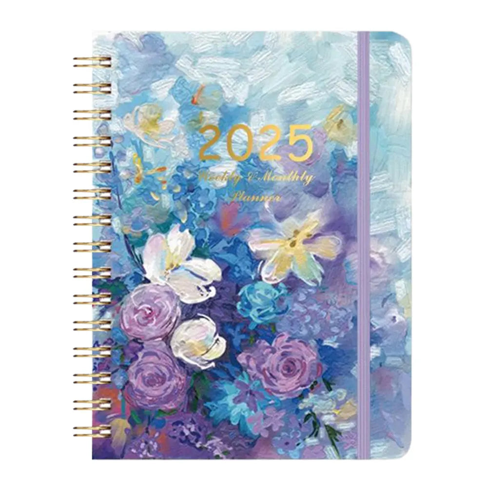 2025 A5 Monthly Weekly Planner Notebook
