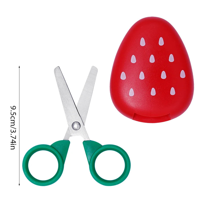 Fniiva Kids Fruit Shaped Safety Scissors