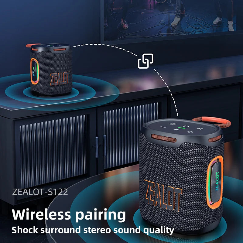 Zealot S122 25W wasserdichter Bluetooth-Lautsprecher