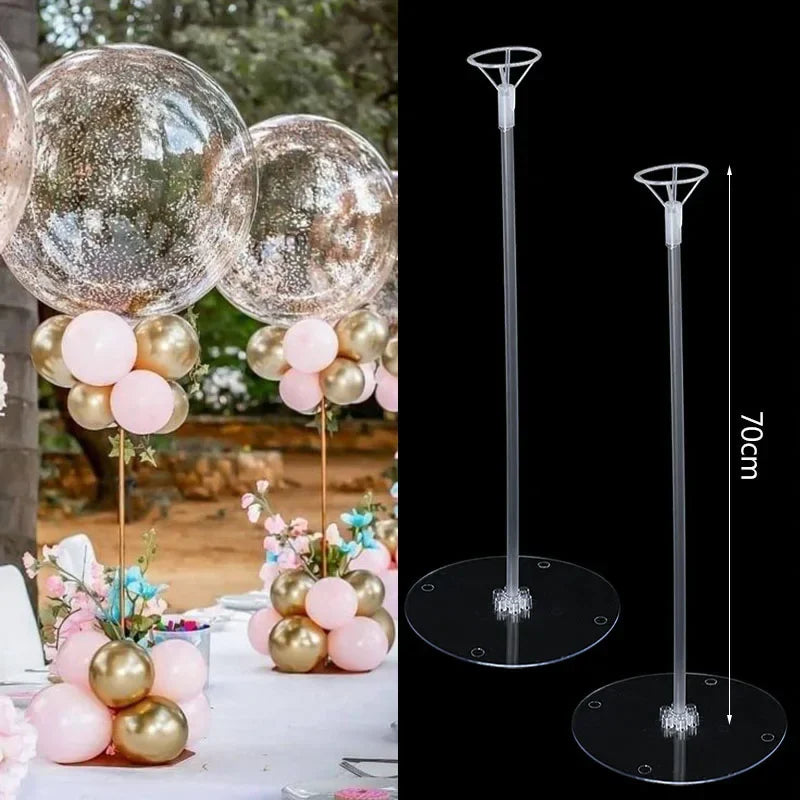 7-Tube Balloon Stand Holder Column
