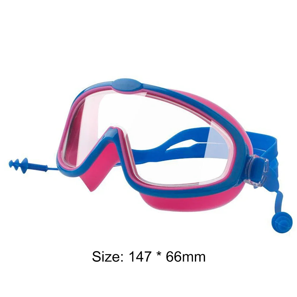 Kinder HD Schwimmbrille Wasserdichtes Silikon