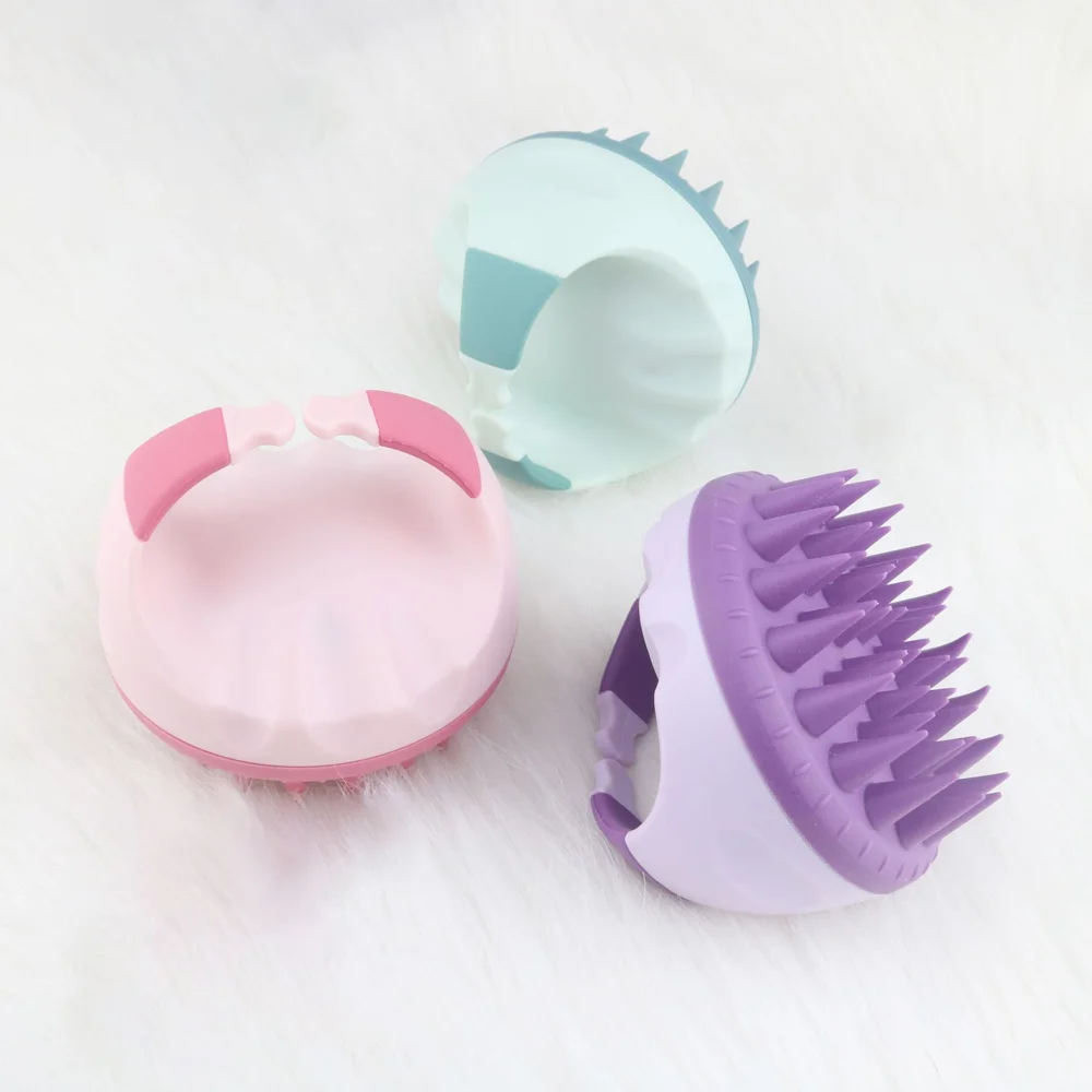 Silicone Shampoo Scalp Massage Brush