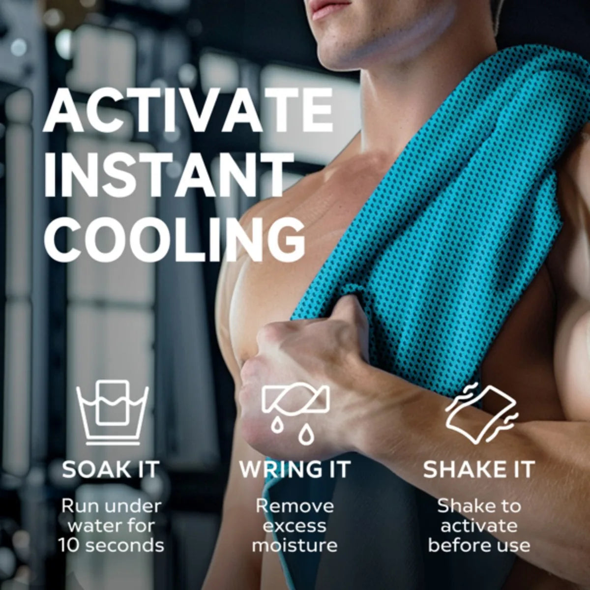 Superfiber Cooling Towel 4-Pack