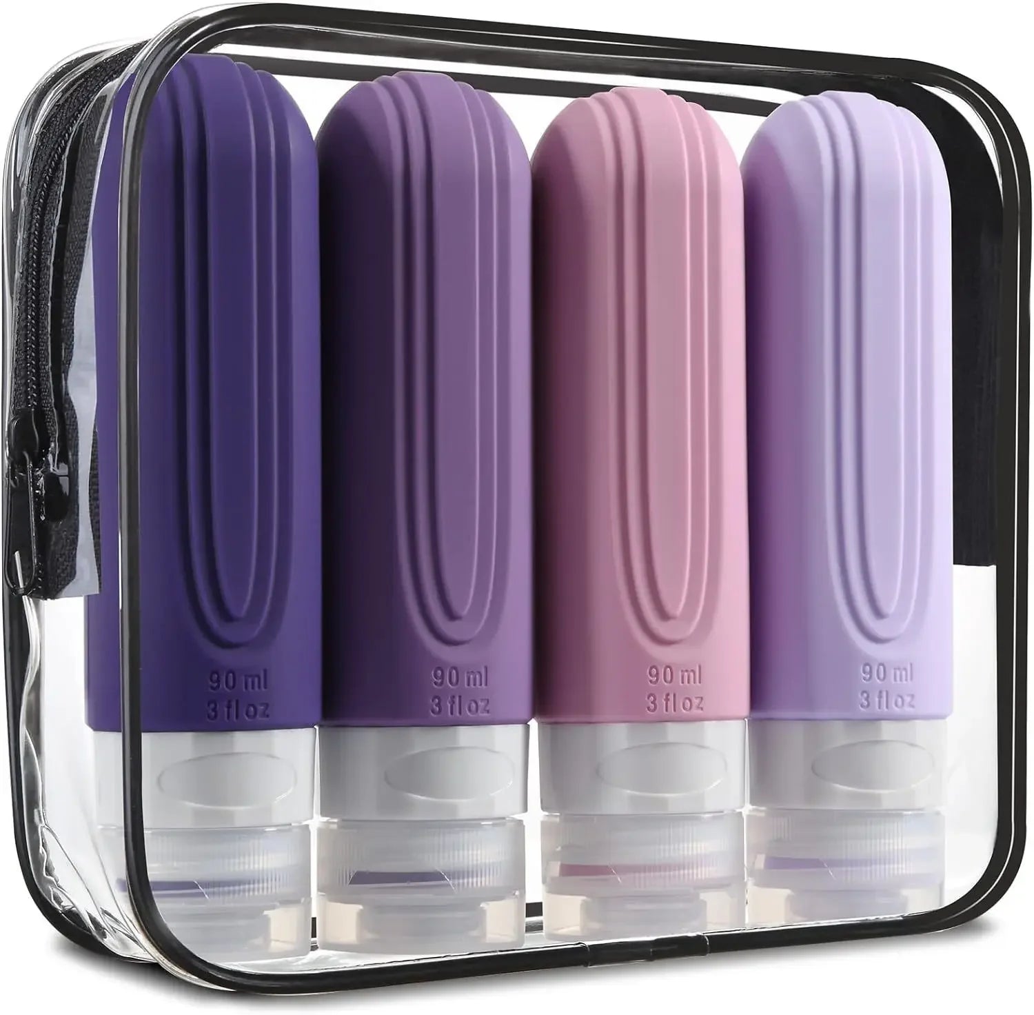 90ml Silicone Travel Bottles Set