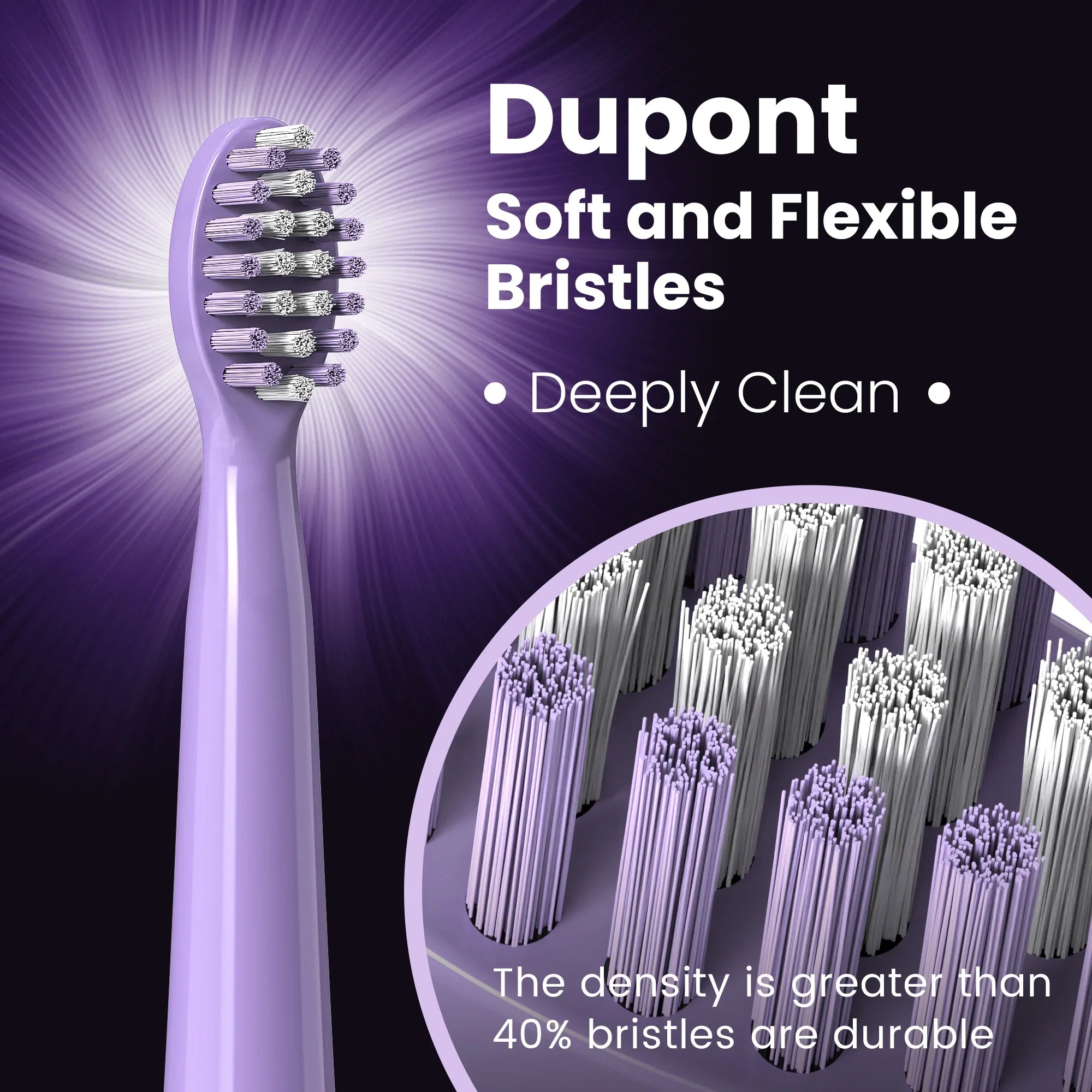 SEJOY Sonic Electric Toothbrush 3 Modes