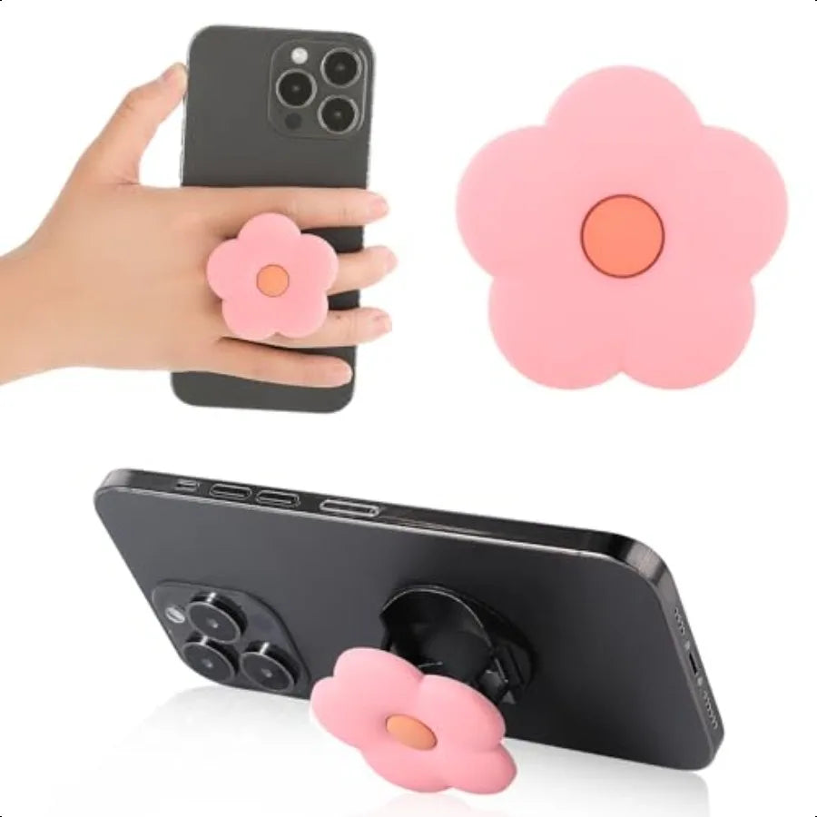 Daisy Flower Silicone Phone Grip Holder