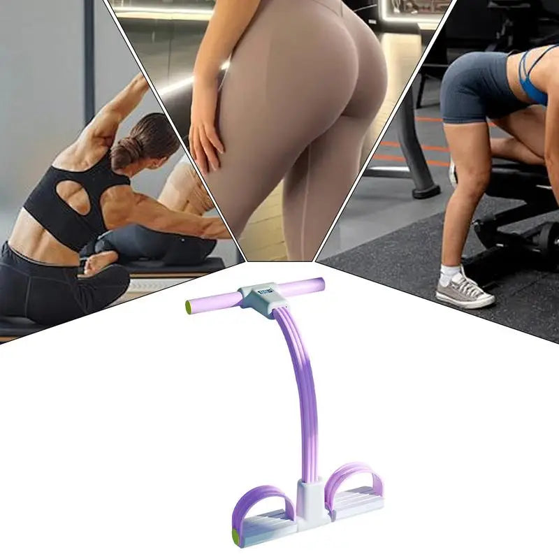 6-Tube Foot Pedal Resistance Band