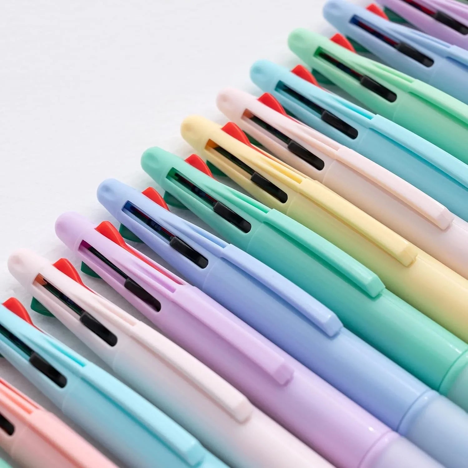 4-in-1 Multicolor Ballpoint Pens – 8 Pack