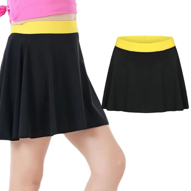 Girls 2-in-1 Tennis Skirt Shorts