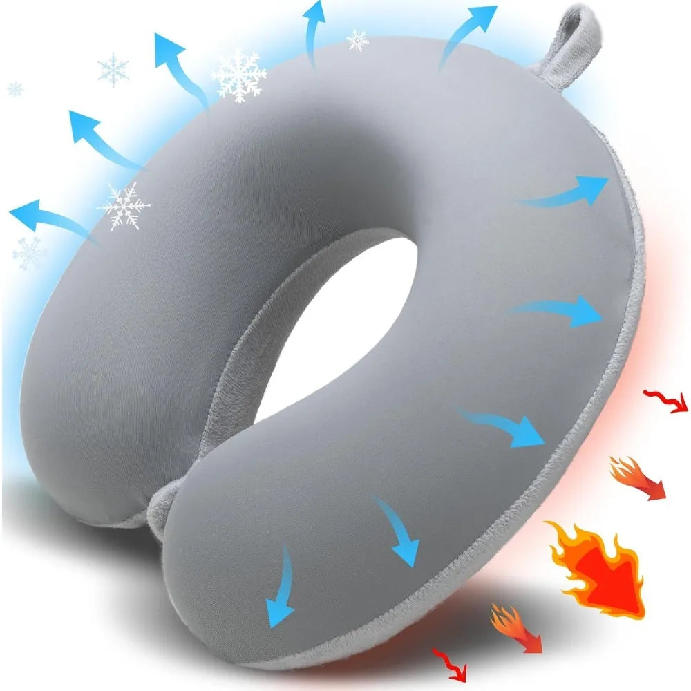 U-Shape Memory Foam Travel Pillow