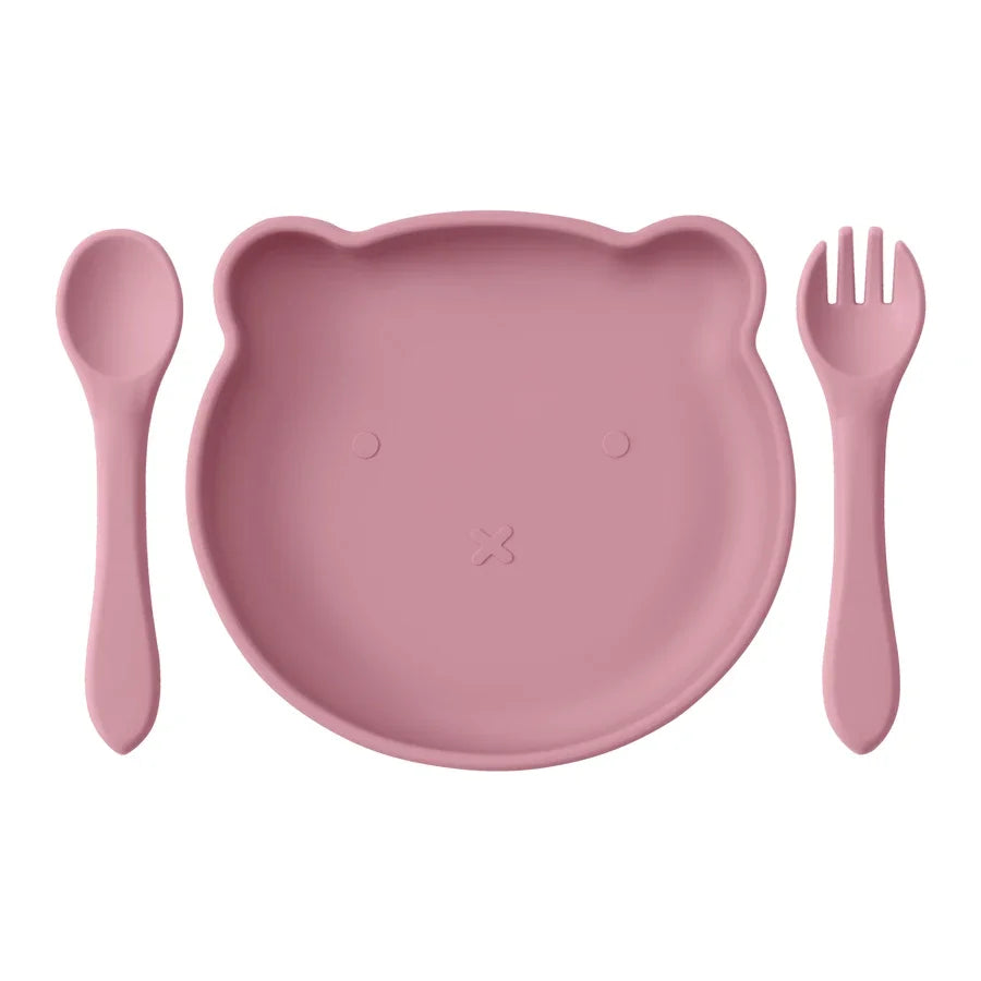 Silicone Baby Feeding Set - BPA Free