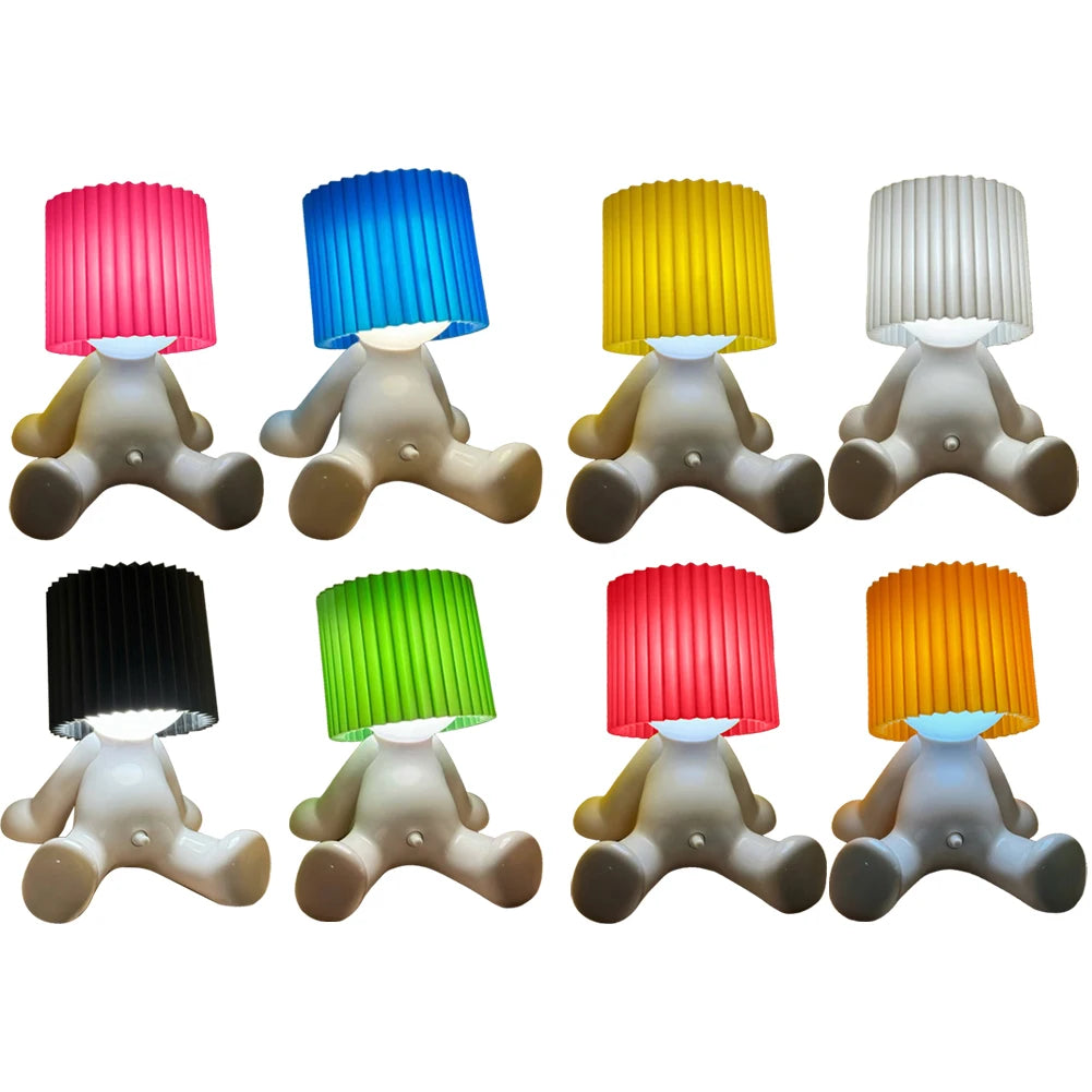 USB Shy Man LED Night Light Lamp