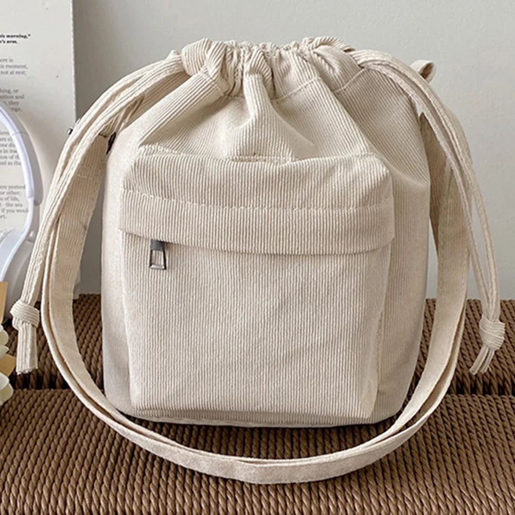 Corduroy Crossbody Shoulder Bag Women