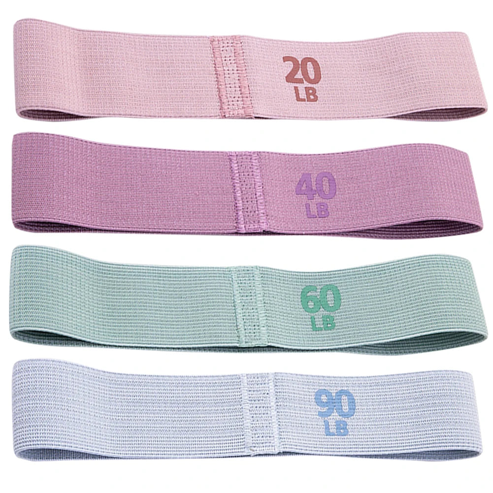 Anti-Slip Pilates Glute Bands Set