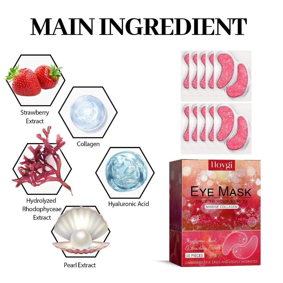 Hoygi Strawberry Gel Eye Patches