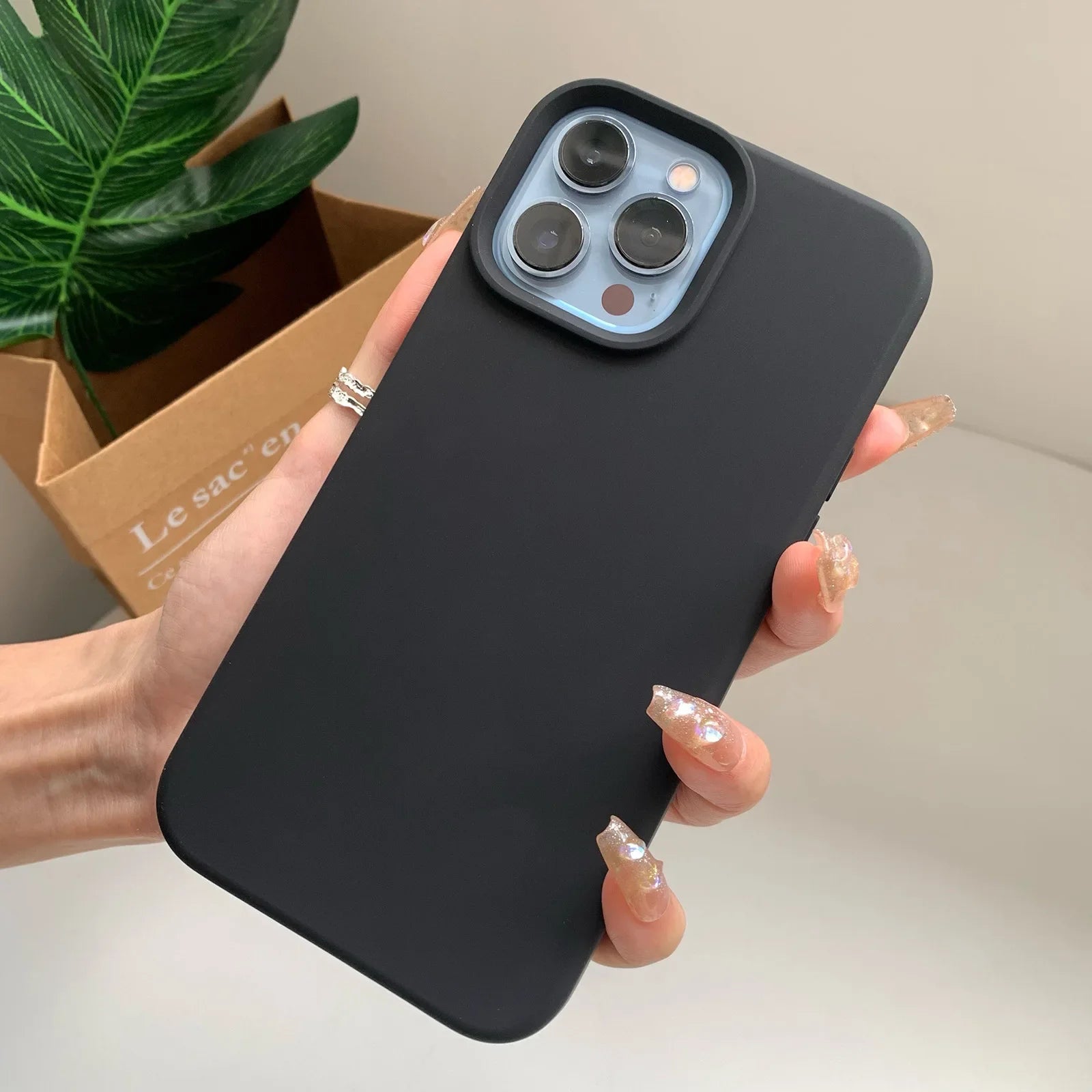 Original Style Liquid Silicone iPhone Case