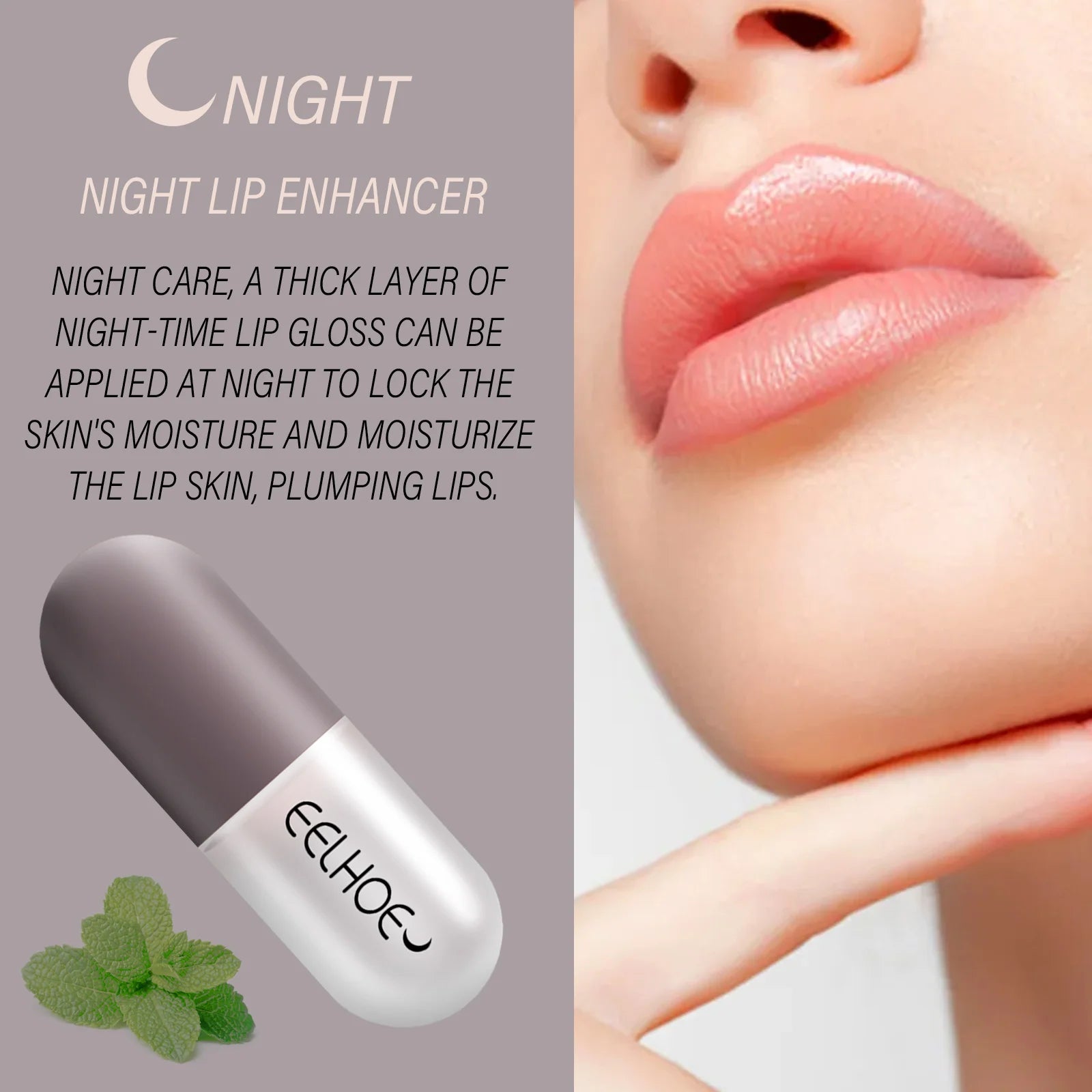 EELHOE Lip Plumper & Moisturizer Set