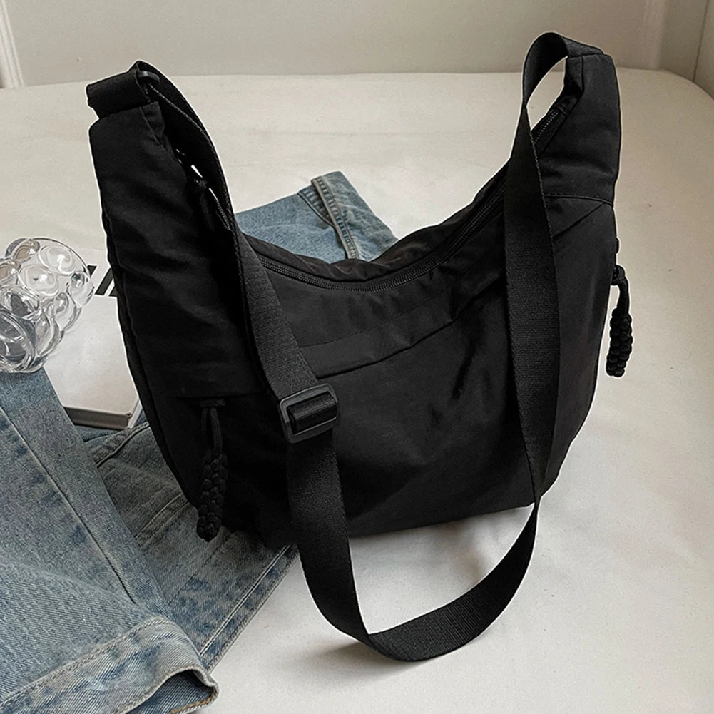 Soft Cloth Women's Crossbody Bag