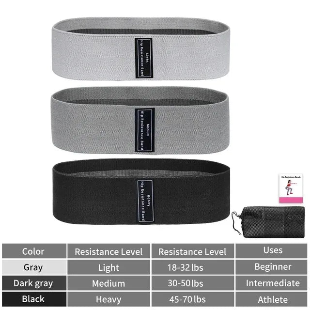 Gradient Crochet Deep Squat Resistance Band