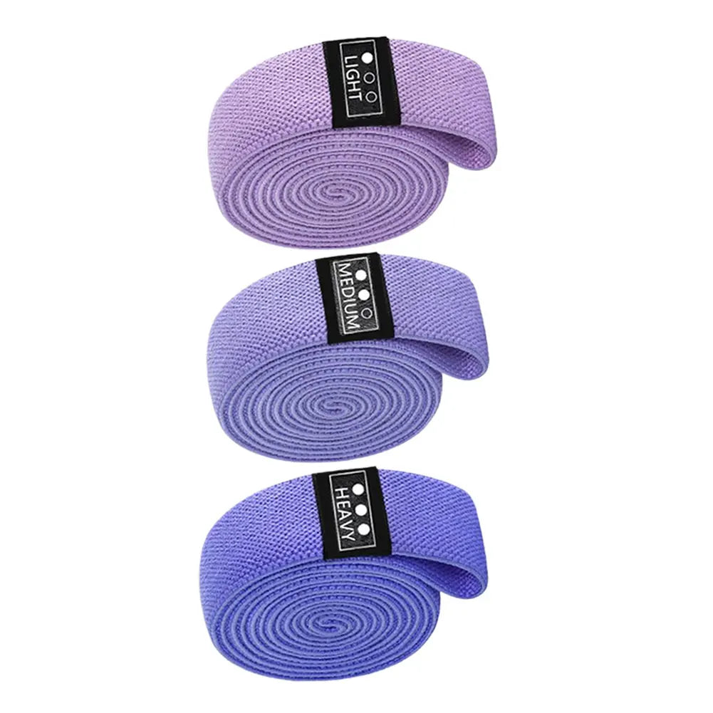 3PCS Long Workout & Booty Bands Set