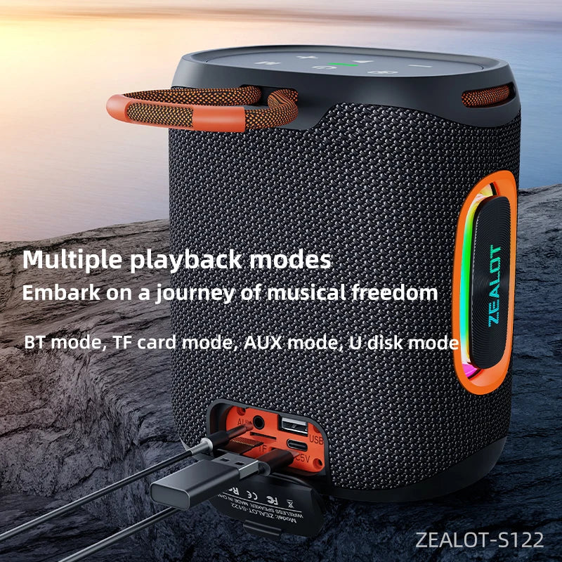 Zealot S122 25W wasserdichter Bluetooth-Lautsprecher