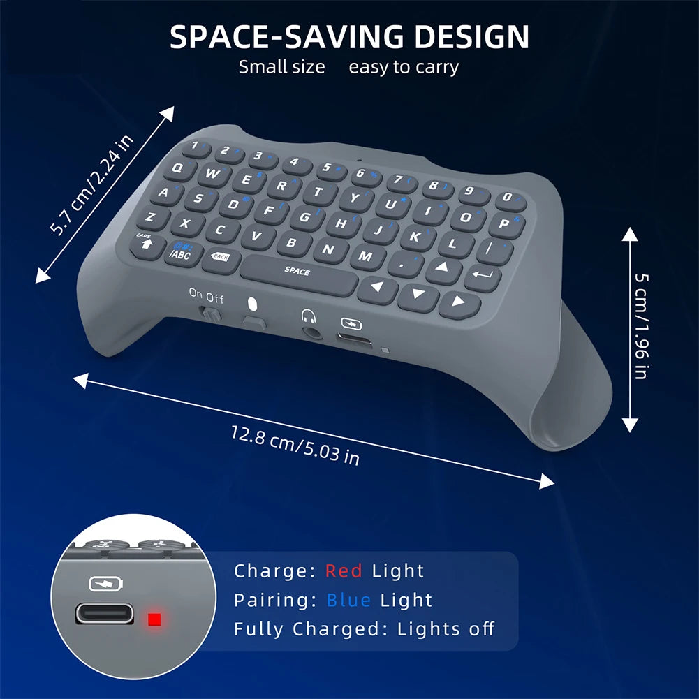 PS5 Wireless Controller Chatpad BT 3.0
