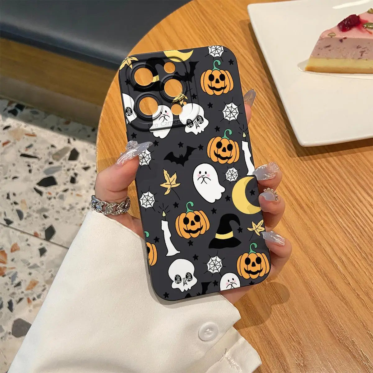 Funny Pumpkin Pattern iPhone Case