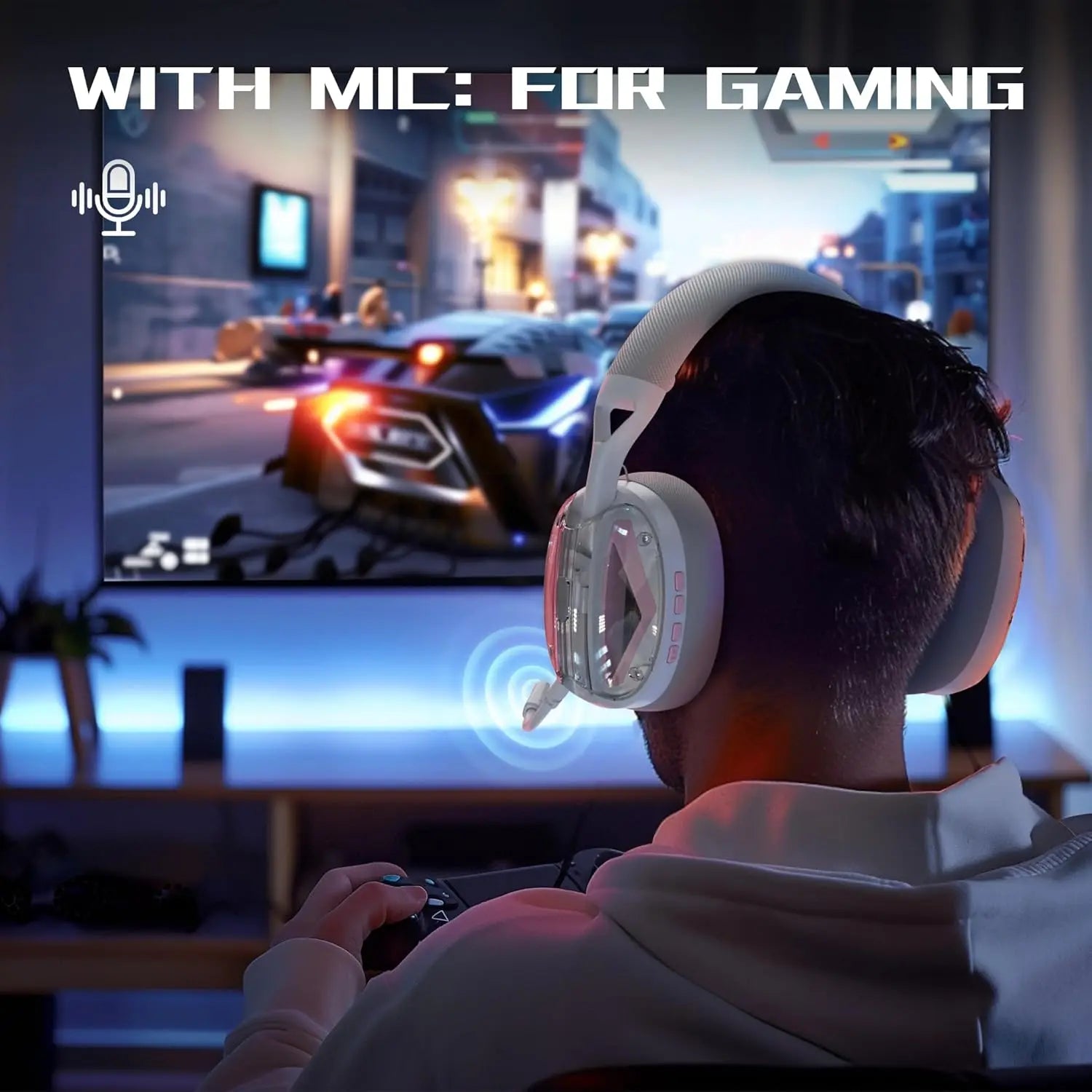 ATTACK SHARK L60 Tri-mode Gaming Headphone