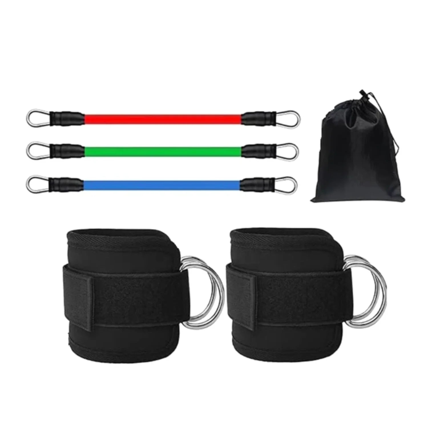 Ankle Strap Glute & Leg Bands Set