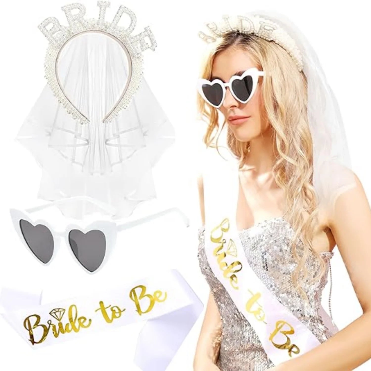 Laventy Bride To Be Tiara Headband