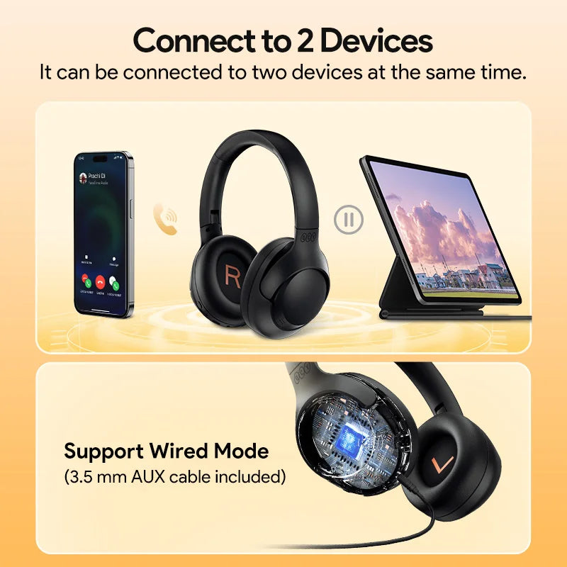 QCY H3 ANC Kabellose Bluetooth-Kopfhörer