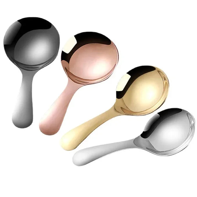 5PCS Aluminum Ice Cream Spoon Set
