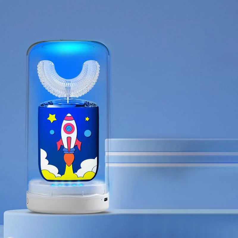 360° U-Shaped Kids Electric Toothbrush