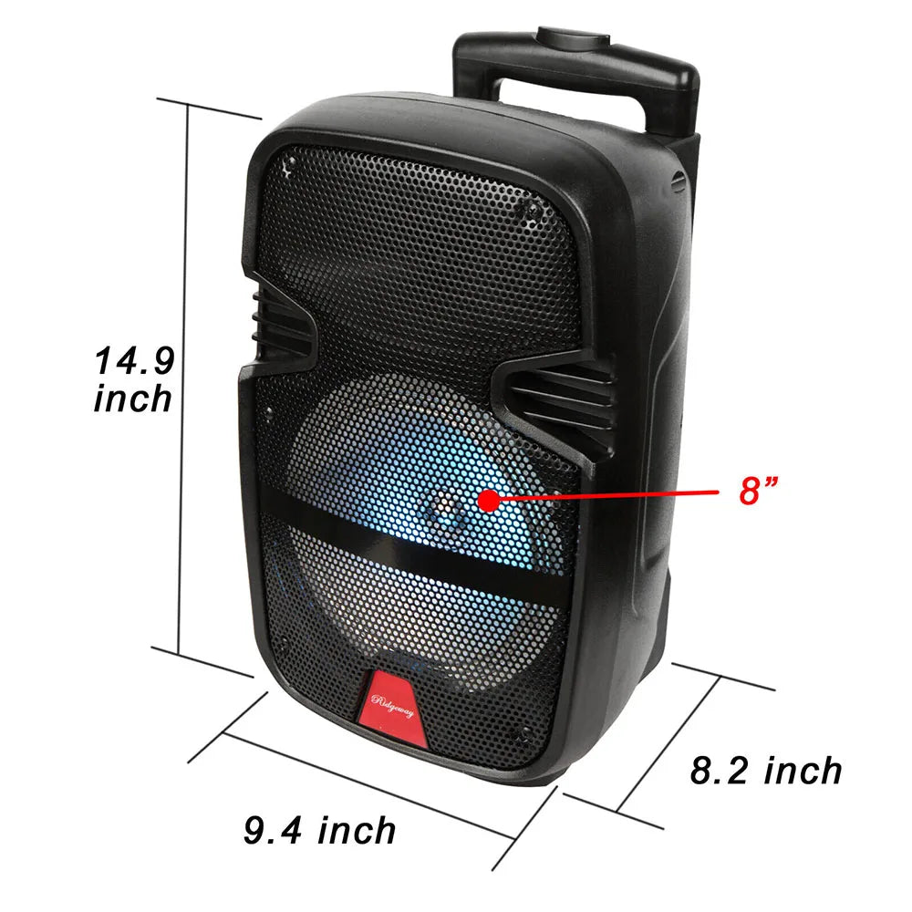 Tragbarer, kabelloser Party-Lautsprecher mit 3000 W