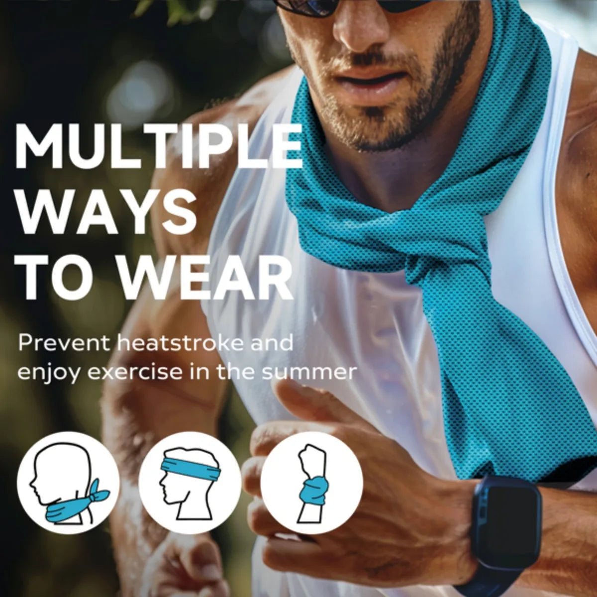 Superfiber Cooling Towel 4-Pack