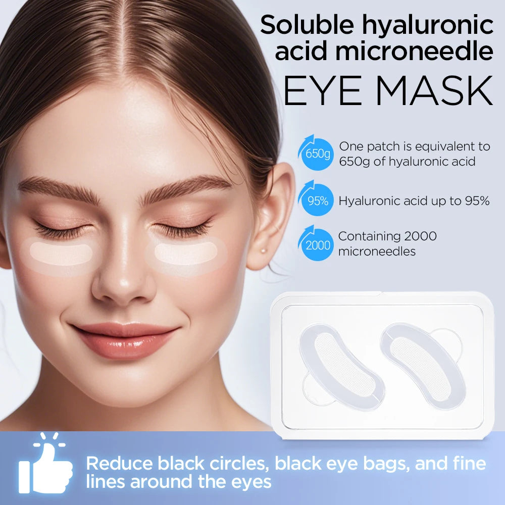 Microneedle Eye Patches – 6/8/10 Pairs