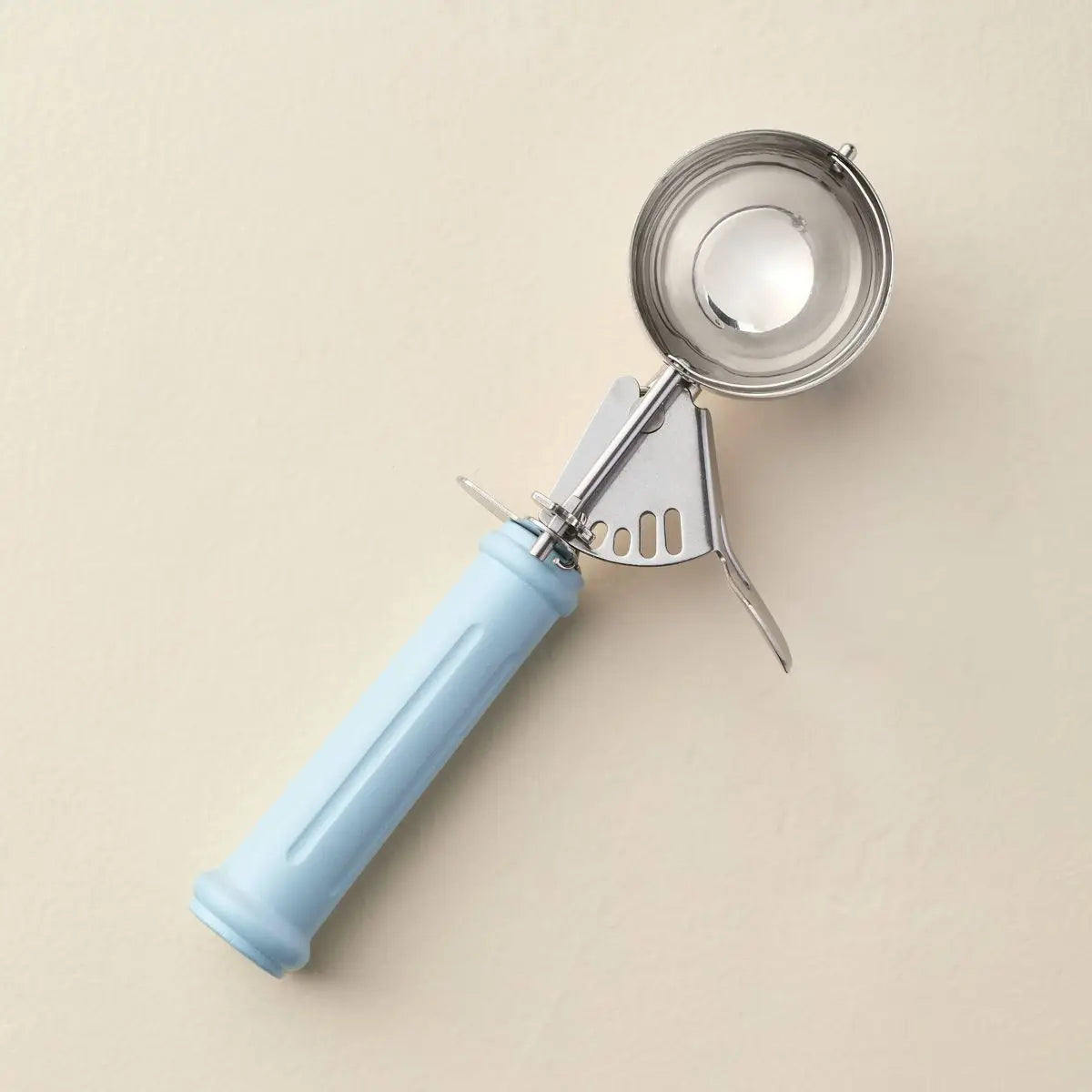 Light Blue Ice Cream Scoop with Grip