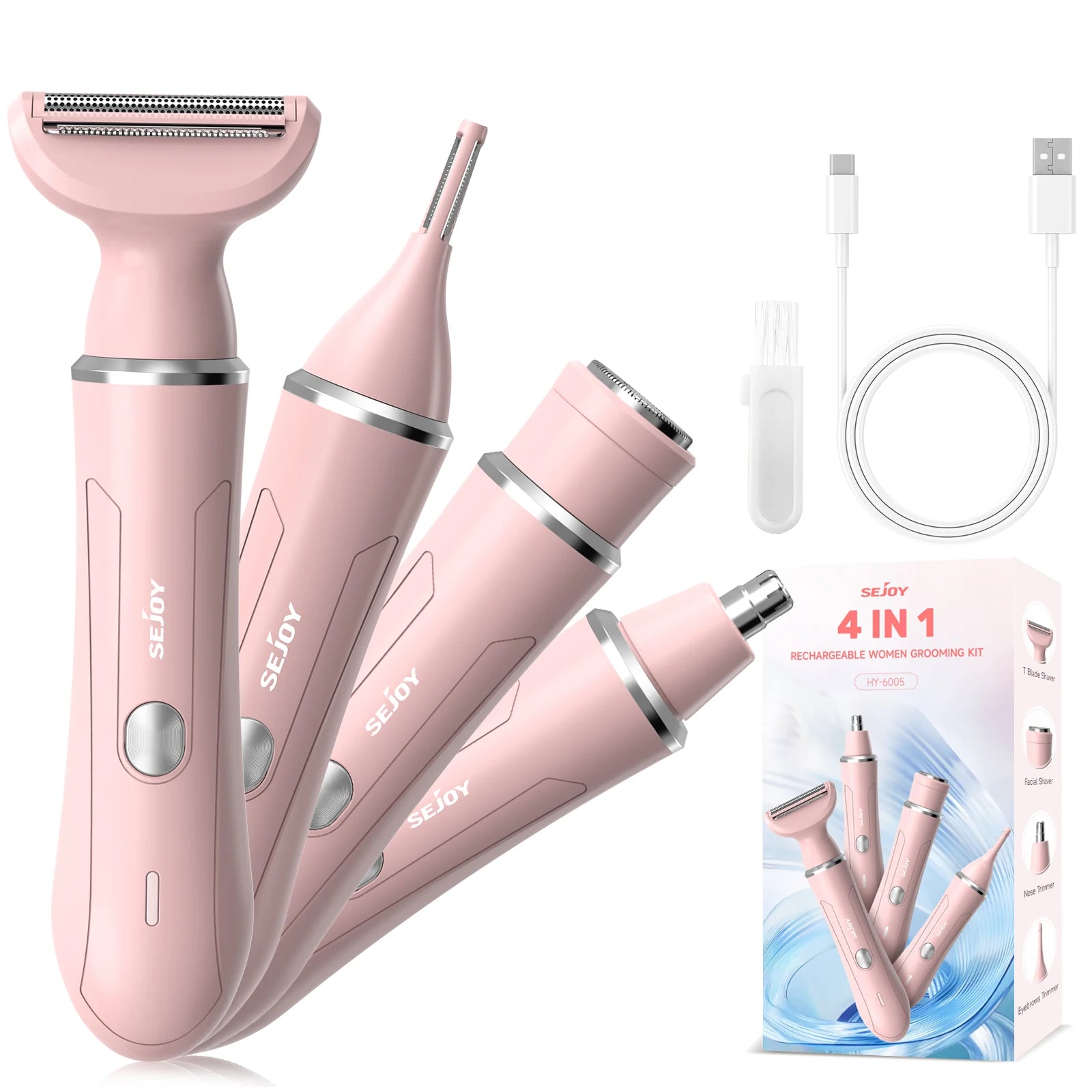 Sejoy 4-in-1 Electric Lady Shaver
