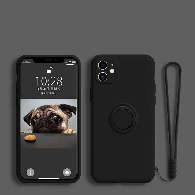 Luxury Magnetic Ring iPhone Case Cover