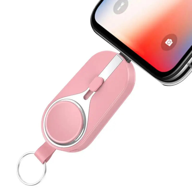 Mini Type-C Keychain Power Bank 2000mAh